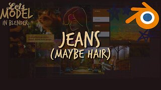 modeling jeans and maybe hair