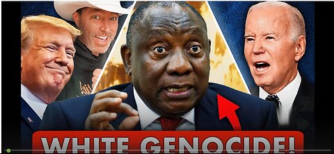 "Trump EXPOSES South African President For Genocide!!" - Biden Knew About COVID!!