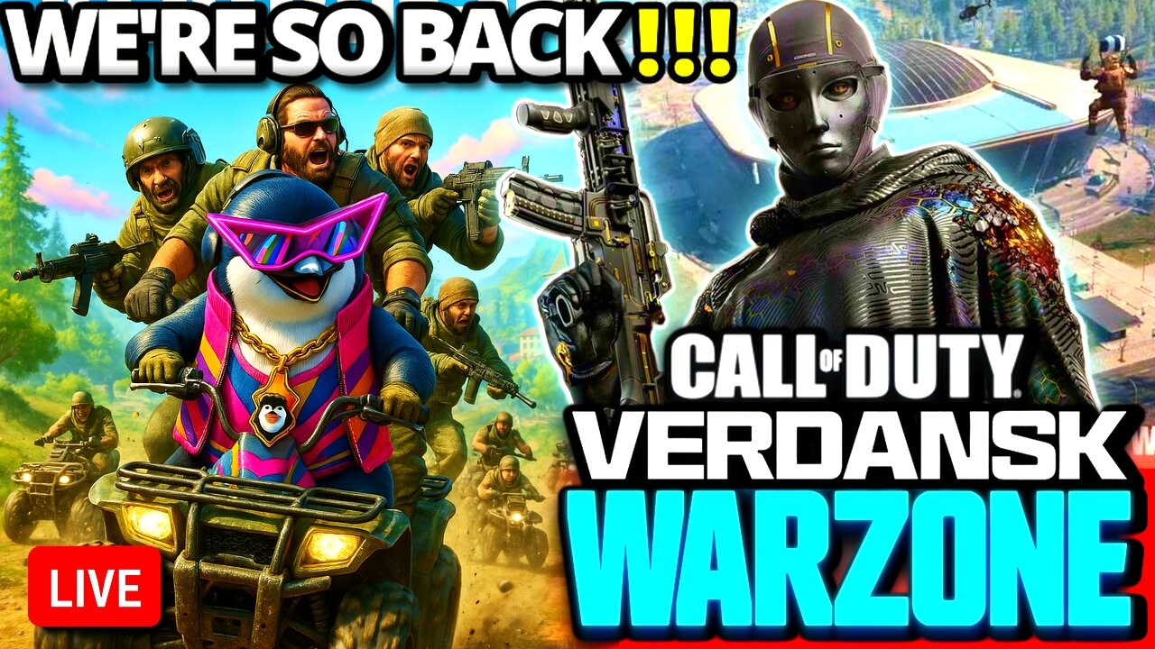 🔴LIVE: THE VERDANSK MAP IS BACK! OG WARZONE RETURNS!