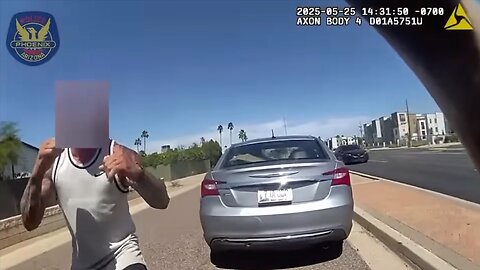 Aggressive Driver Shot After Striking Officer During Traffic Stop