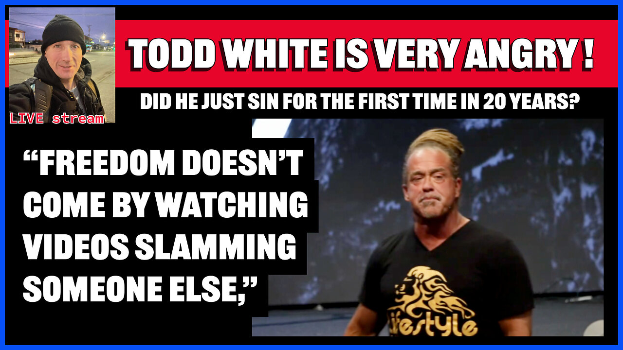 Todd White Meltdown: Mike Winger Was Right? Rage in the Pulpit: Todd White vs. Accountability