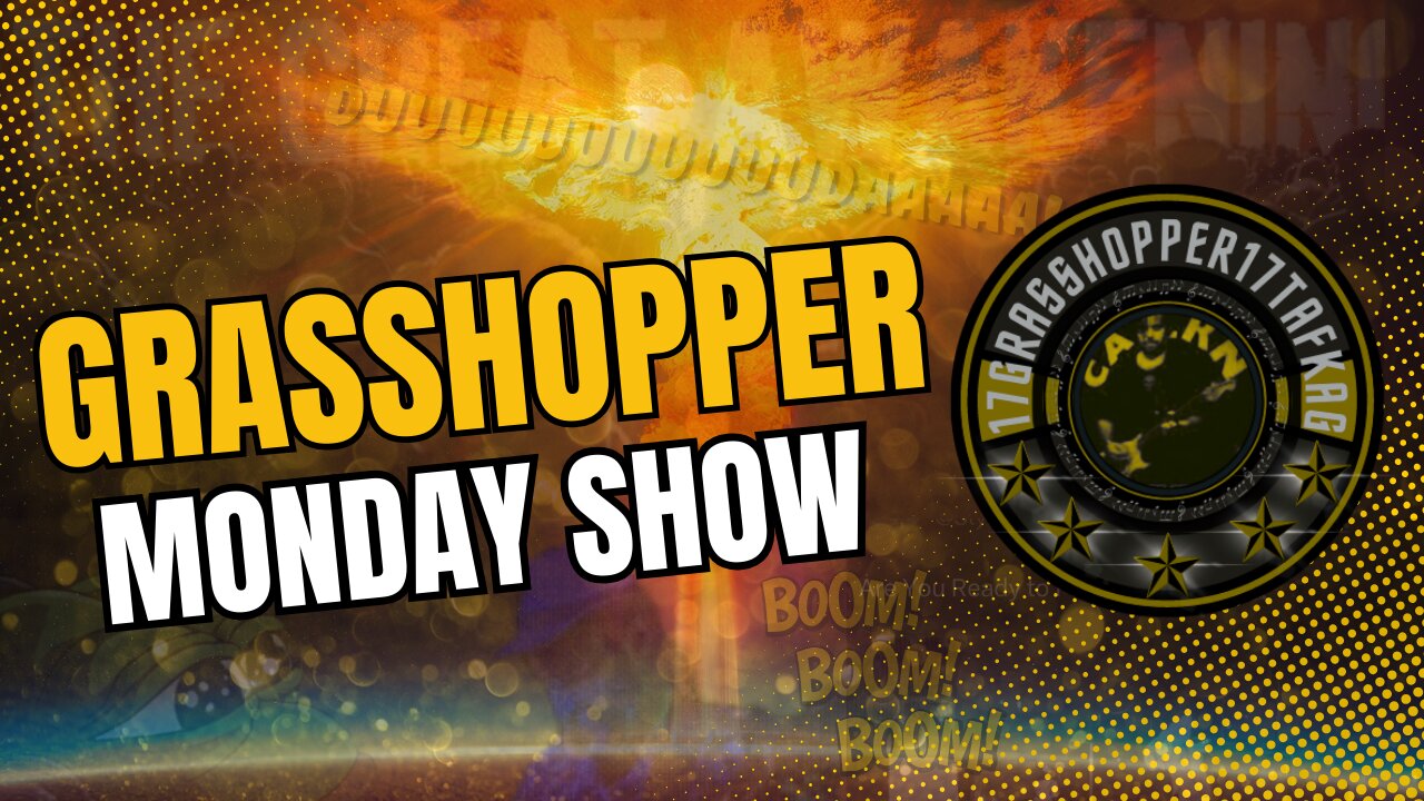 Grasshopper Live Monday Show - September 8th 2025