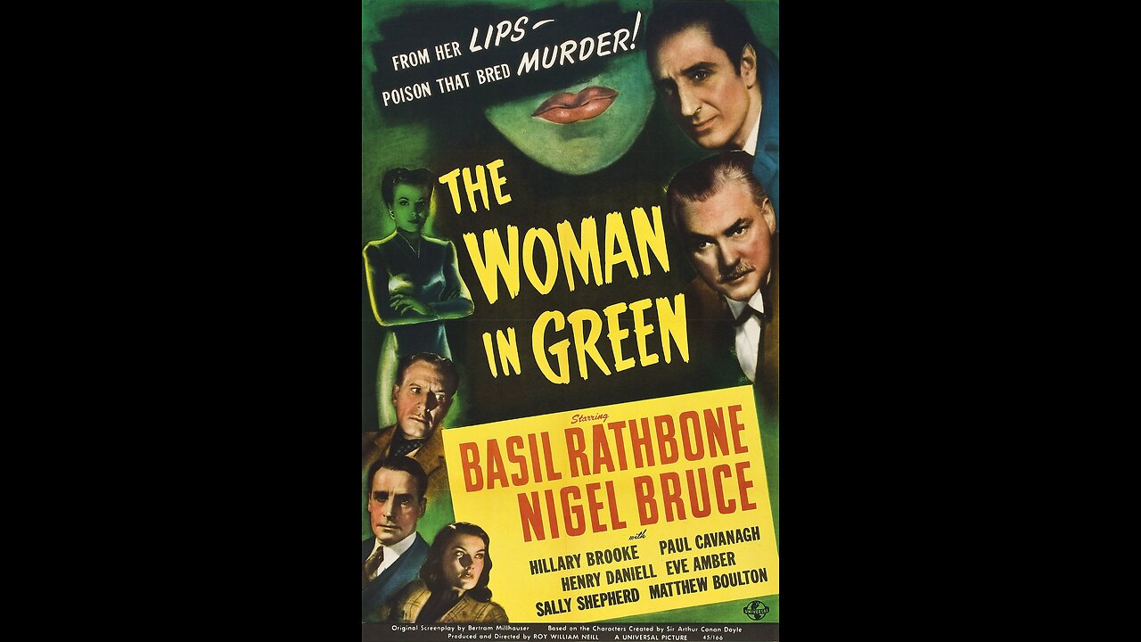 The Woman in Green (1945)| Directed by Roy William Neill