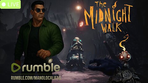 🔴 LIVE - Walking Into Darkness 🌑 The Midnight Walk Playthrough