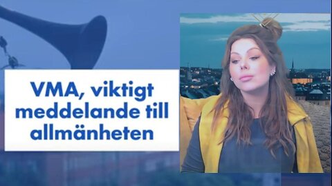 VMA -VIKTIGT MEDDELANDE TILL ALLMÄNHETEN