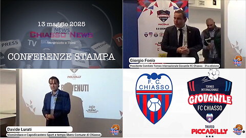 Conferenza Stampa - 31ma edizione Torneo Internazionale Giovanile FC Chiasso