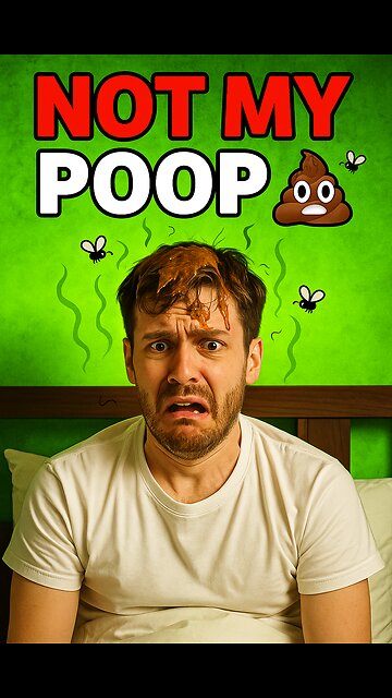 WOKE UP WITH DIARRHEA IN MY HAIR 😳💩