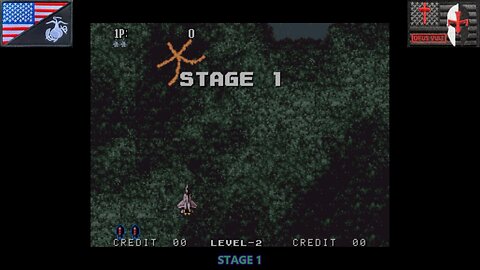 Gamer By Proxy: "Aero Fighters 2" [Mao-Mao (F-15) All Stages] (Arcade - 1994) [NA Version]