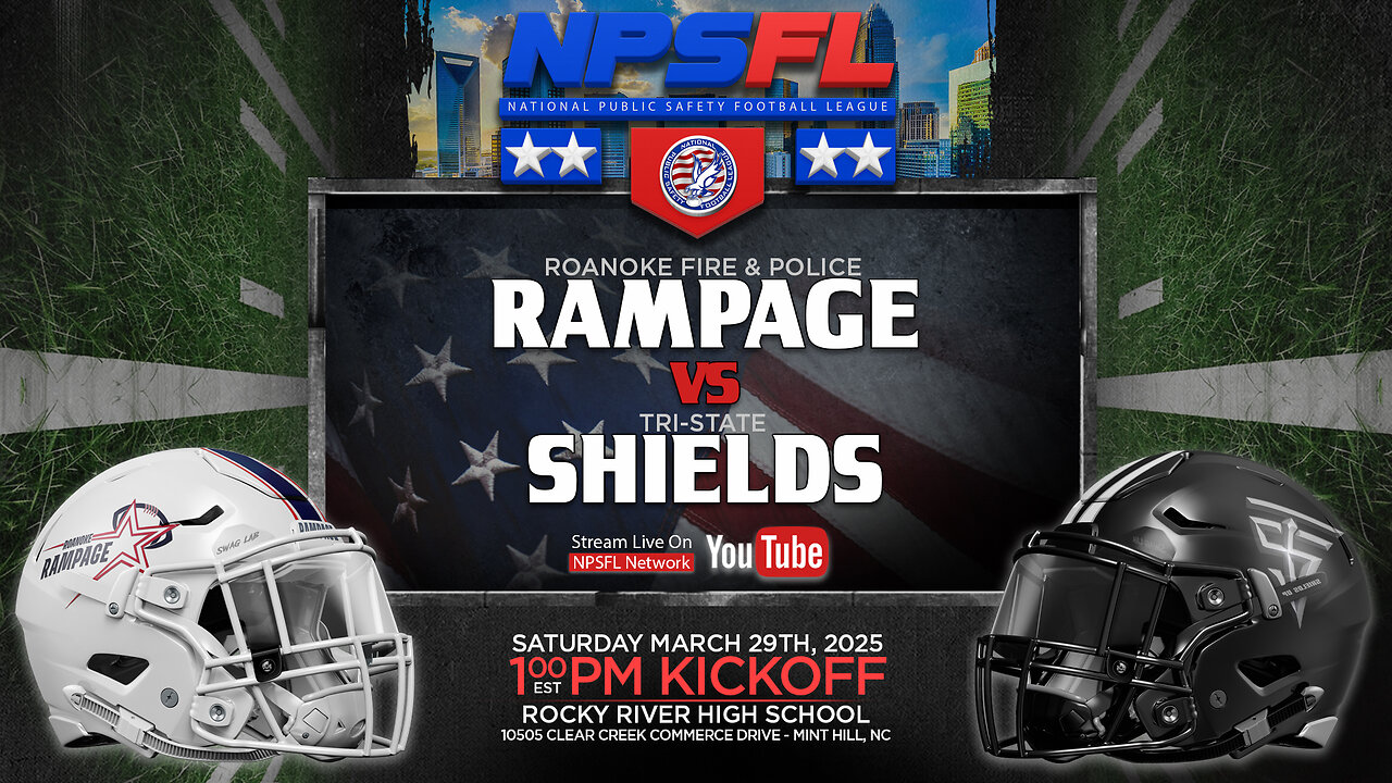 Roanoke Rampage vs Tri-State Shields [NPSFL Week 3, 2025]