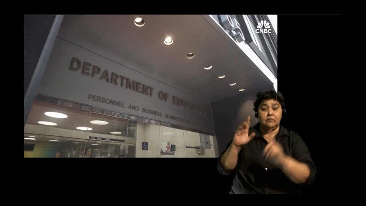 ASL interpreted - How the American education impact after Dept of Education abolished?