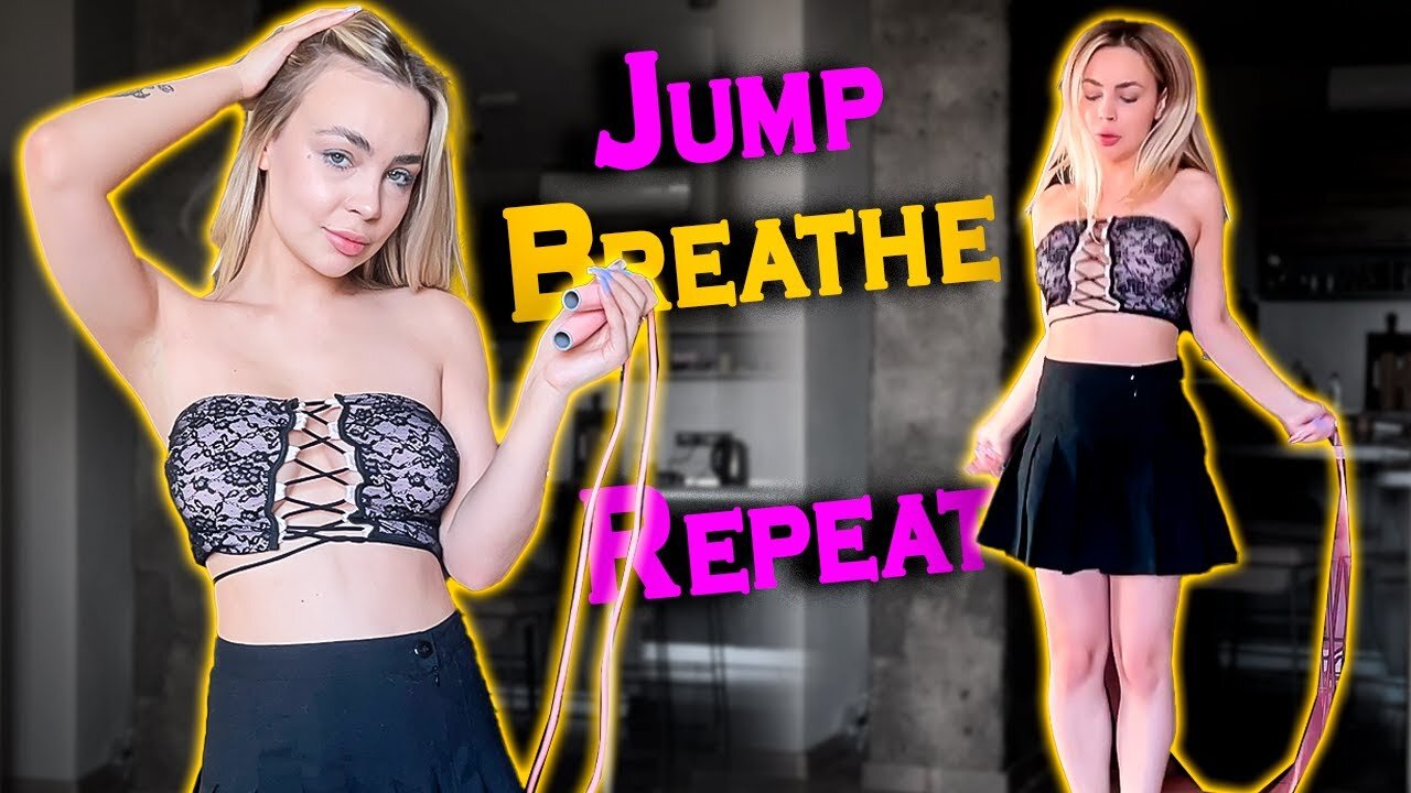 [4K USA] She Jumps… You Watch 👀 How One Simple Move Transforms Everything | Jump Rope Flow