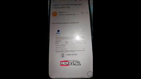Email scam