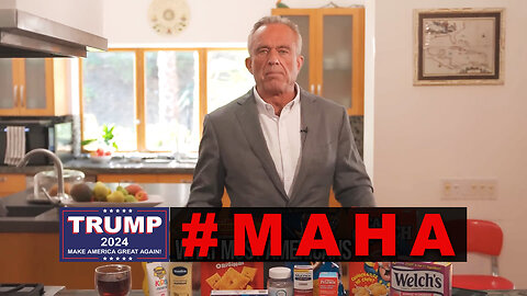 我們受夠了 #MAHA #RobertFKennedyJr #MAGA | 小羅伯特.F.肯尼迪