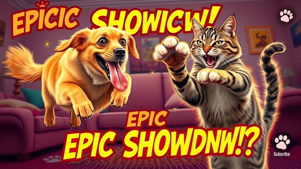 🐶🤣 "Dog vs Cat: The Ultimate Couch War (Epic Fail Edition!)" 🐱💥