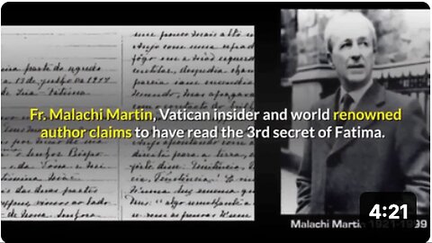 "Third Secret of Fatima: Russia as Chastisement Instrument, Predicts Sun Dimming"