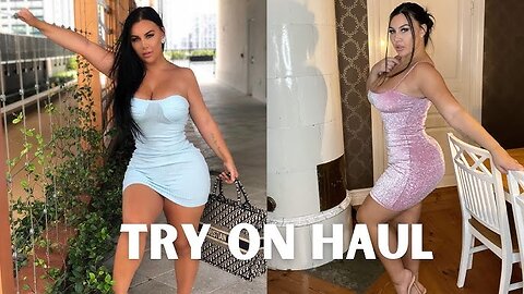 MINI DRESS TRY ON HAUL | AMAZON DRESSES HAUL | FASHION 2021 OUTFITS