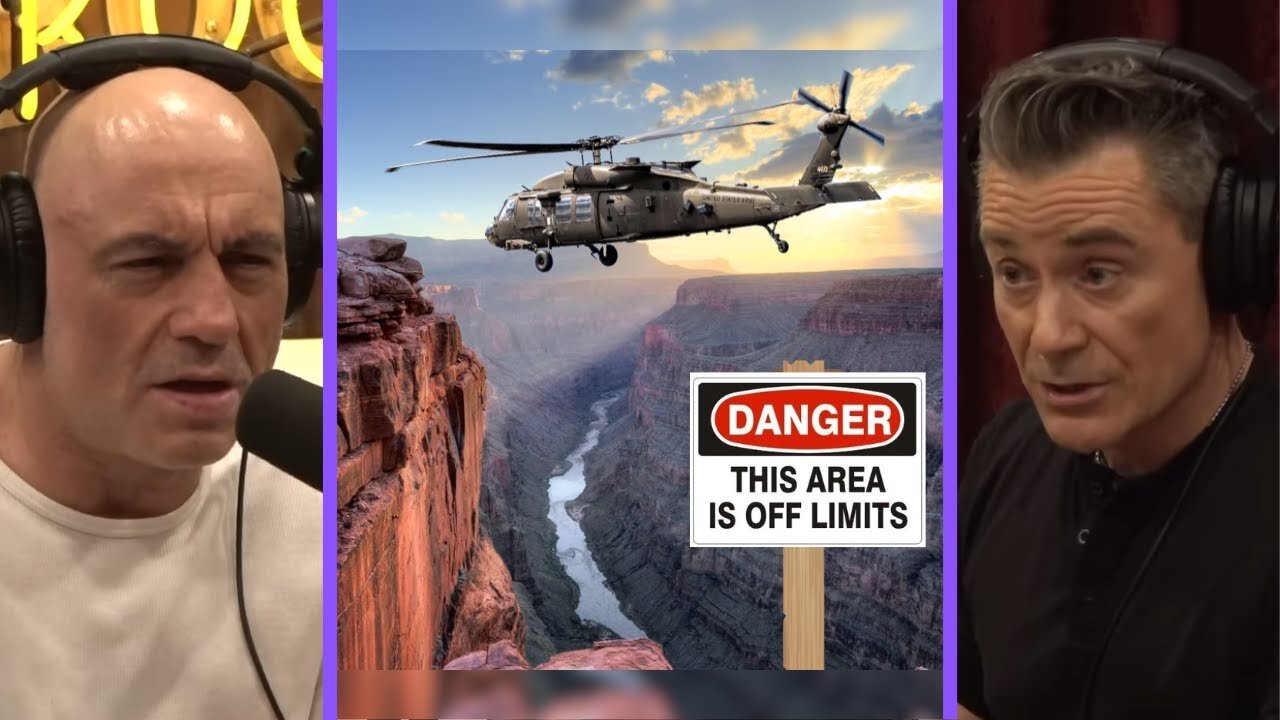 Joe Rogan & AJ Gentile: What Is The Government Hiding In The Grand Canyon?