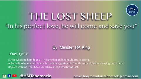 THE LOST SHEEP