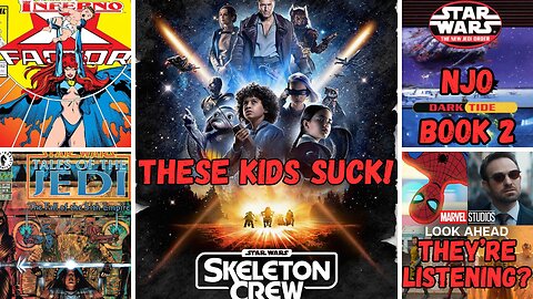 PURIST Live 52 | StarWarsTheory LOVES Disney Ventress | NJO Dark Tide | X-MEN Inferno | TOTJ & More!