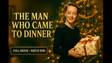 The Man Who Came to Dinner (1942) | Classic Comedy Full Movie WATCH NOW