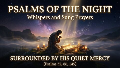 Psalms of the Night – Whispers and Sung Prayers — Surrounded by His Quiet Mercy (Ps 32, 86, 145)