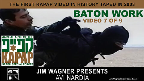 KAPAP Baton Work Video 7 of 9 by Jim Wagner