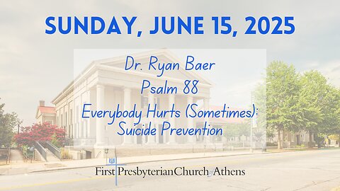 First Presbyterian Church; Athens, GA; June 15th, 2025