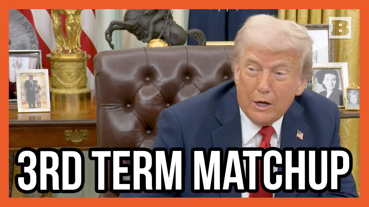 "I'd Love That" Trump Responds to the Idea of Running Against Obama for a 3rd Term