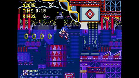Sonic 3 and Knuckles (1994) Part 4 - Carnival Night Zone