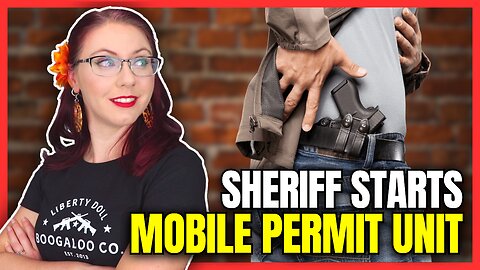 Sheriff Sets Up Mobile Permit Unit