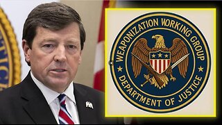Led By Ed Martin, DOJ's New 'Weaponization Working Group' Will Prosecute Those Targeting Americans! 5.19.25