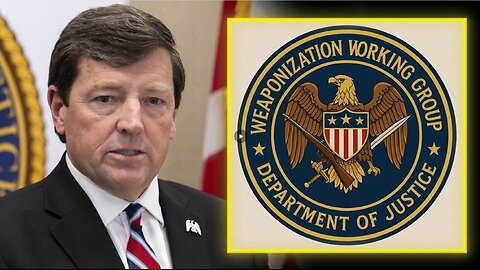 Led By Ed Martin, DOJ's New 'Weaponization Working Group' Will Prosecute Those Targeting Americans! 5.19.25