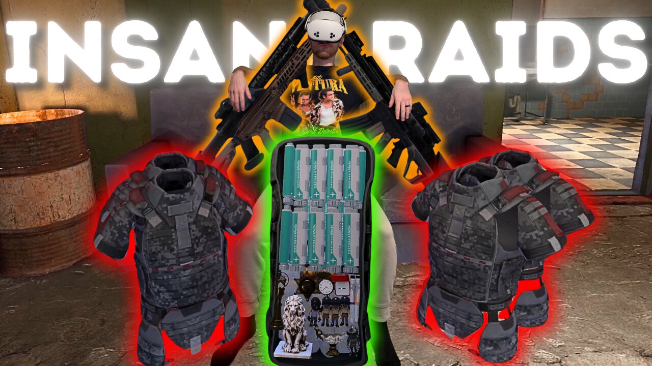 THE MOST INSANE RAIDS with THE BEST LOOT & GUNS in Exfil Zone