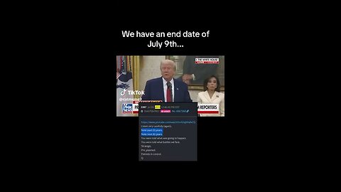 We now have a date for the trade deals, Gold stablecoin and the RV. July 9th.