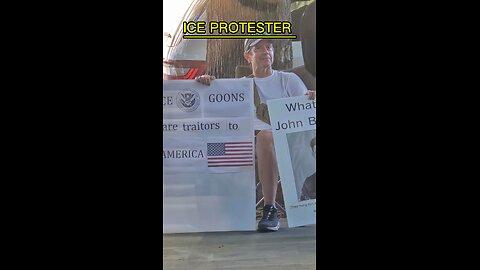 ICE Protester #immigration #donaldtrump #diddyandcassie