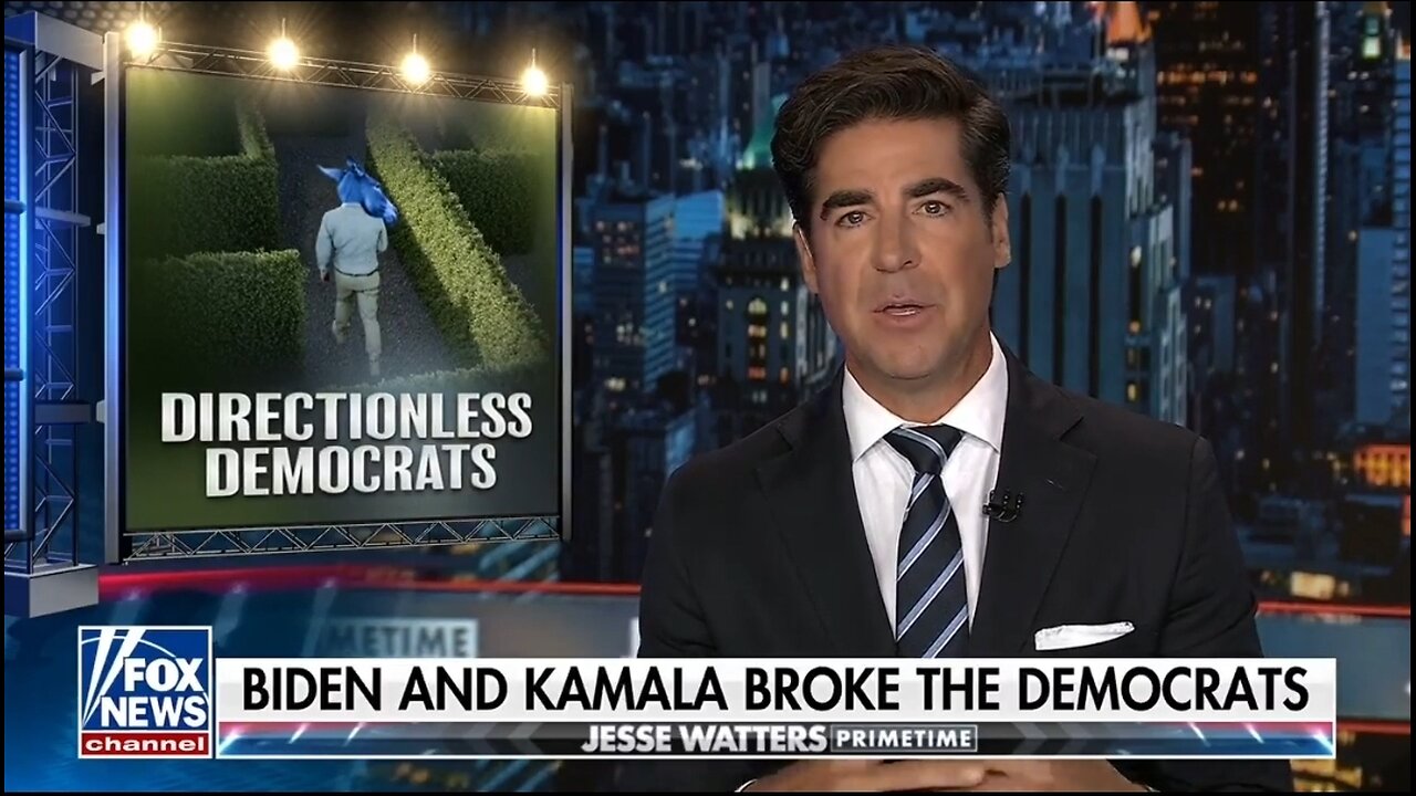 Watters: Biden and Kamala Broke The Democrats