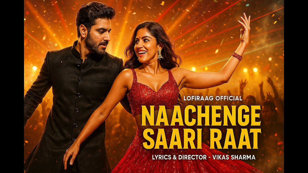 Naachenge Saari Raat 🔥 Desi DJ Party Song 2025 | Bollywood Club Anthem 💃🕺| LofiRaag Official