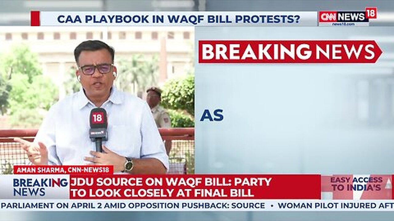 AIMIM Chief Asaduddin Owaisi Targets Centre Over The Waqf (Amendment) Bill _ WAQF Row
