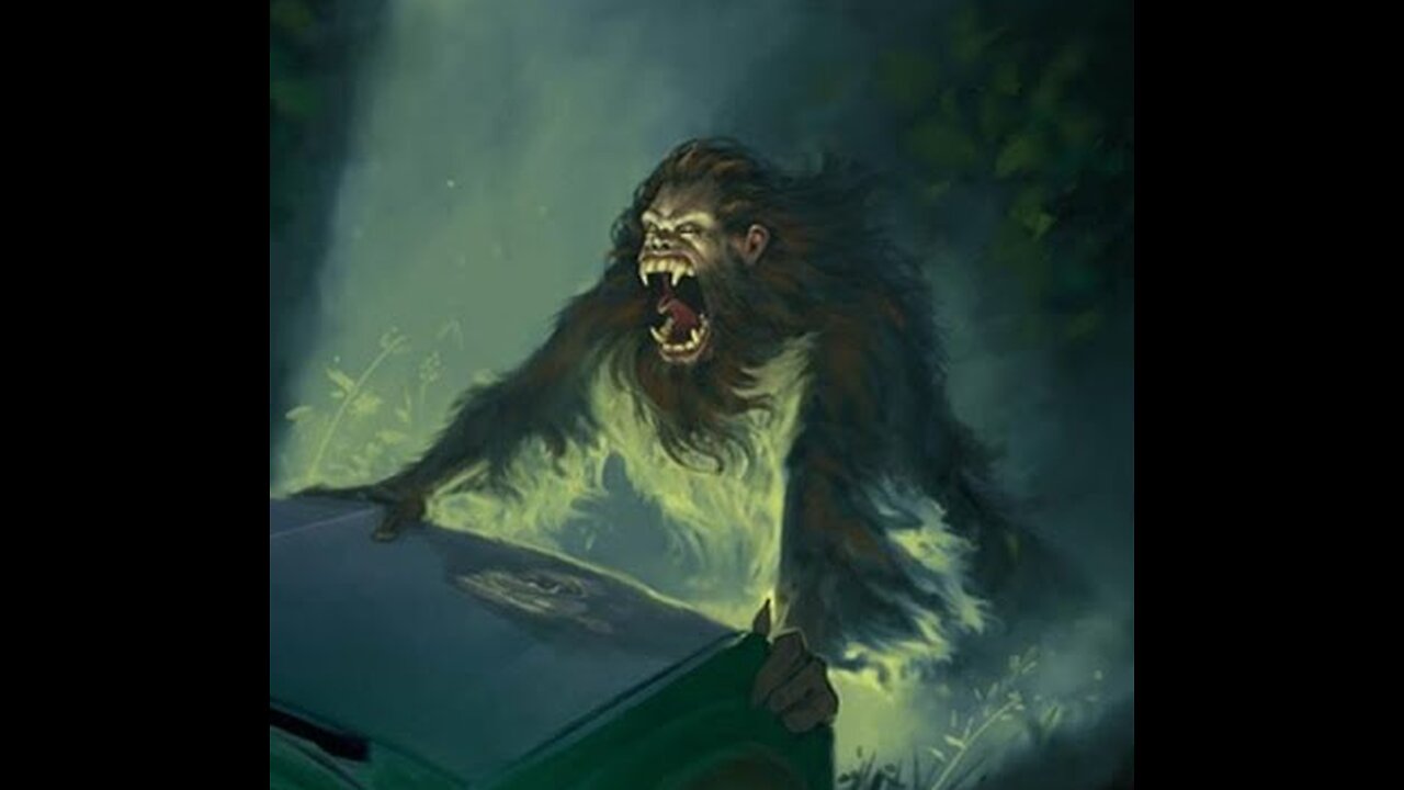 Bigfoot Threat Displays