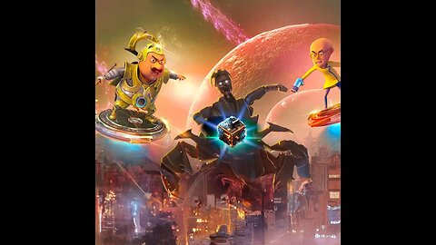 Motu Patlu The metal world movie in hindi non stop ( ToonFunTV )
