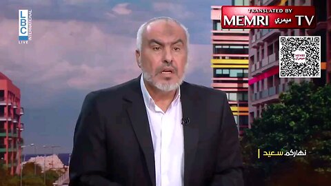 Hamas leader Ghazi Hamad: “We will repeat October 7-like massacres until Israel is annihilated.”