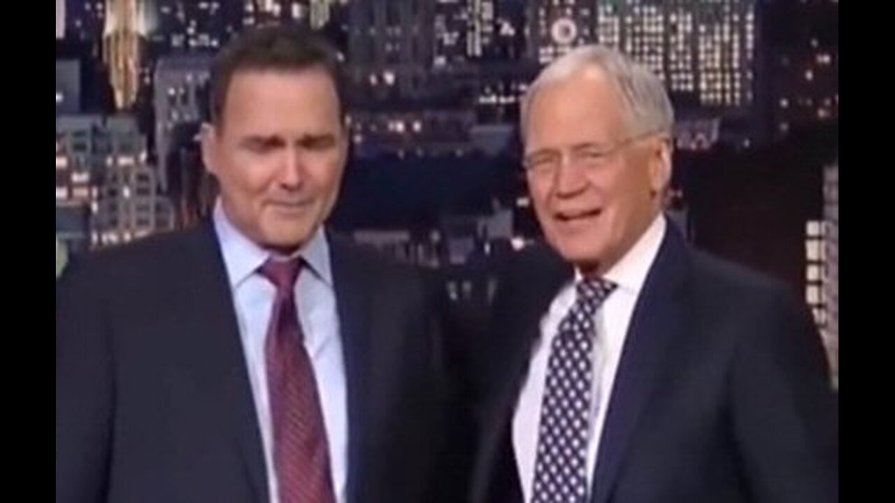 Norm Macdonald & David Letterman -- first and last time appearance #normmacdonald #davidletterman