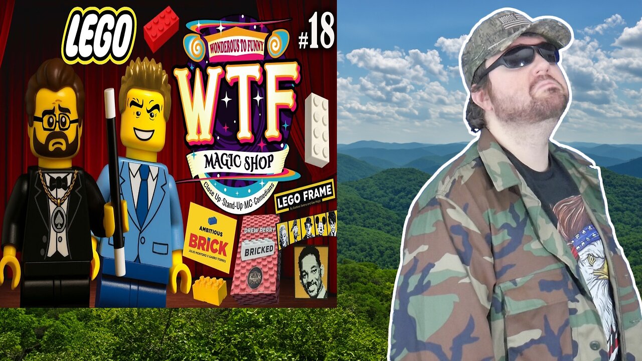 WTF Magic Shop Podcast #18 - Magic Trick Reviews: Lego Magic Tricks! (Bricked, Lego Frame, Etc.) - Reaction! (BBT)