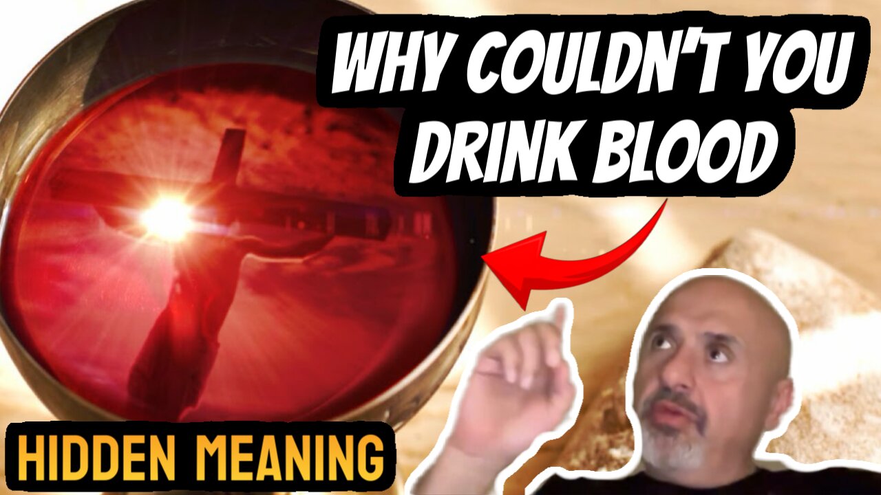 Why did God say to NOT Drink Blood ? | Sam Shamoun