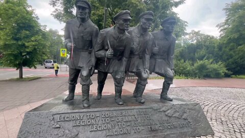 Kraków Poland Piłsudskiego Monument