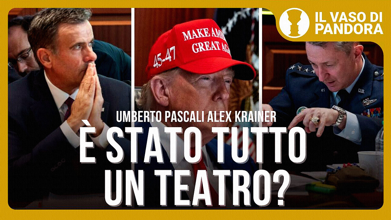 “È STATO TUTTO UN TEATRO?!... 🛑L'OMBRA DELLE GUERRE CIVILI IN UNA EUROPA NELLE MANI DI #COMICI, #CAPOCOMICI E #COMPARSE!!”=/|con Umberto PASCALI e Alex KRAINER|\= SU QUESTE MESCHINITÀ L'IMMACOLATA TRIONFERÀ!!/|😇💖🙏|\
