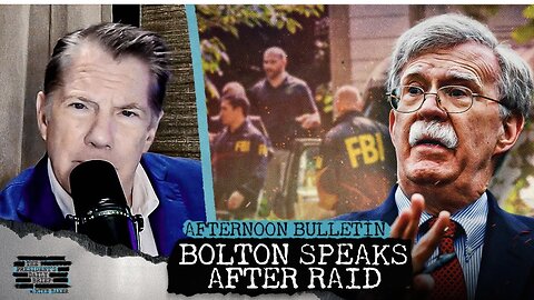 Bolton Breaks His Silence After FBI Raid & Denmark Furious Over US Espionage In Greenland