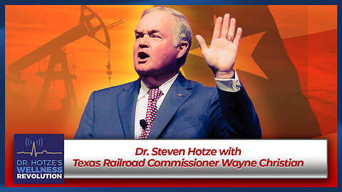 Dr. Steven Hotze with Texas Railroad Commissioner Wayne Christian
