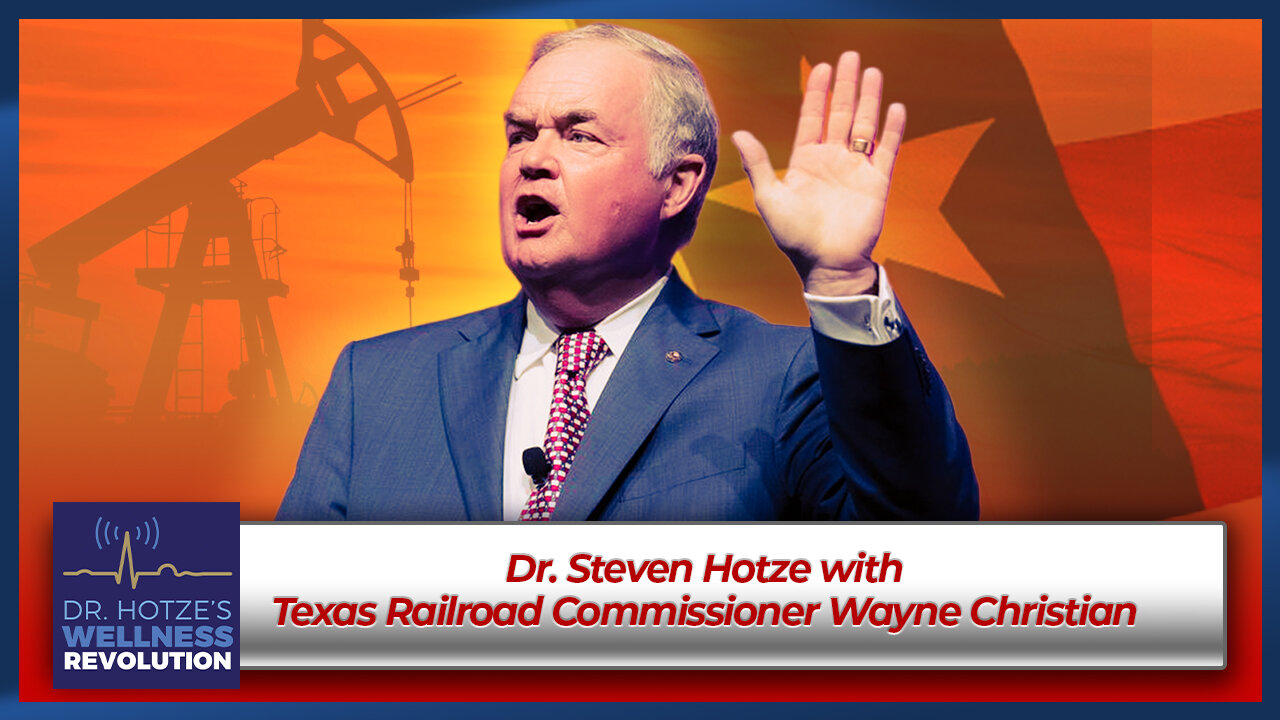Dr. Steven Hotze with Texas Railroad Commissioner Wayne Christian