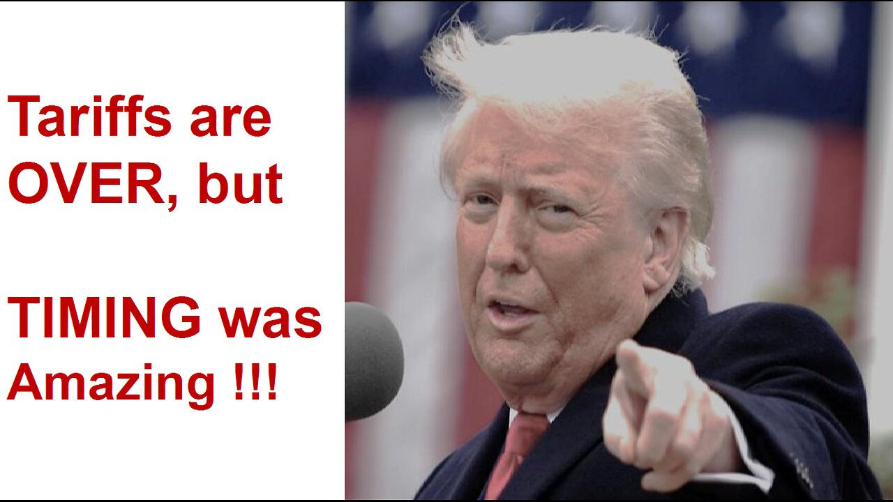 Trump folded, but TIMING was well calculated!